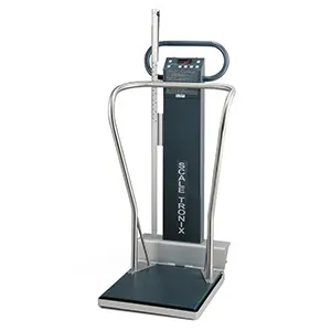 Welch Allyn - Scale-Tronix - 5002-KX-B - Column Scale Scale-tronix Lcd Display 880 Lbs. Capacity Chrome Battery Operated