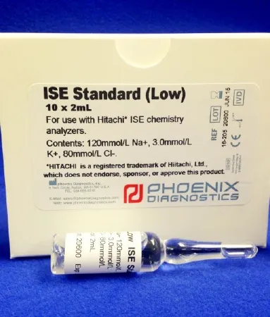 Phoenix Diagnostics - 16-205 - Ise Low Standard 10 X 2 Ml