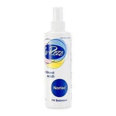 Fnc Medical - Ca-Rezz NoRisc - 11308 - Ca Rezz NoRisc Rinse Free Perineal Wash Ca Rezz NoRisc Liquid 8 oz. Pump Bottle Floral Scent