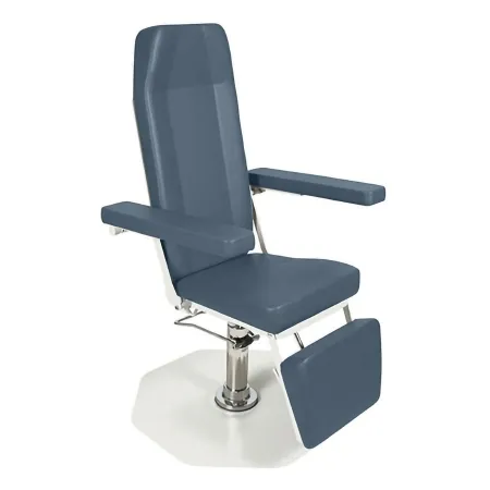 UMF Medical - 8675 - Phlebotomy Chair  8675  Height Adjustable with Seamless Upholstery  Foot Operated Pump  250 lb  Seat Height 23" - 38"  Available in 8 Colors -DROP SHIP ONLY-