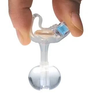 Applied Medical Technology - MiniONE - M1-5-1830-I - Applied Medical Technologies  Low Profile Balloon Button Gastrostomy Tube  18 Fr. 3.0 cm Tube Silicone Sterile