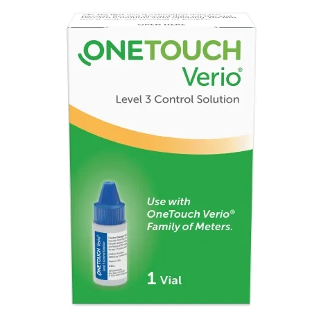 Lifescan - OneTouch Verio - 2227301 - Blood Glucose Control Solution OneTouch Verio 1 mL Level 3