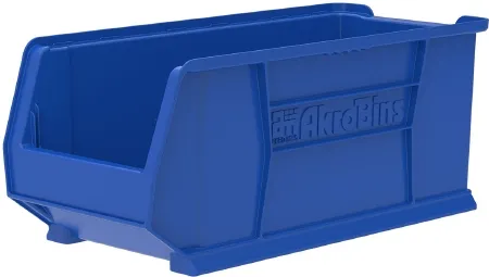 Akro-Mils - AkroBins Super-Size - 30287BLUE - Storage Bin Akrobins Super-size Blue Plastic 10 X 11 X 23-7/8 Inch