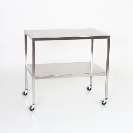 Mid Central Medical - MCM504 - Instrument Table 20 X 34 X 36 Inch 304 Stainless Steel / 16 Gauge