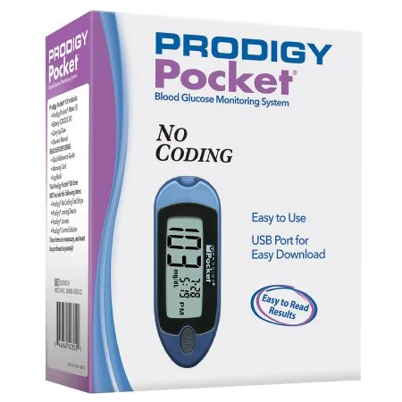 Prodigy Diabetes Care - 050302-B - Blood Glucose Meter No Coding Required