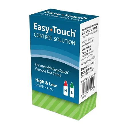 Mhc Medical - 810001 - Easy Touch High & Low Control Solution