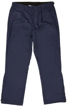 Narrative Apparel - MPPWZ2503 - Pants Authored® Single Pleat 48 X 30 Inch Navy Blue Male