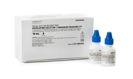 Consult - 127-8DVER - Hematology Reagent Consult Developer Fecal Occult Blood Test Proprietary Mix 10 mL