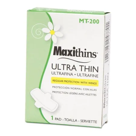 RJ Schinner - Maxithins - From: MT-200 To: MT48044 - Co  Feminine Pad  Ultra Thin Maxi with Wings Regular Absorbency