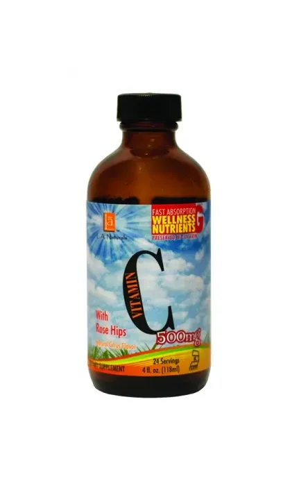 L A Naturals - 1137614 - Liquid Vitamin C 500mg