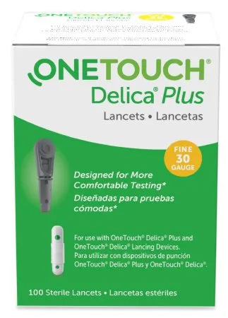 Lifescan - OneTouch - 024011 -  Lancet for Lancing Device  30 Gauge Non Safety Twist Off Cap Finger
