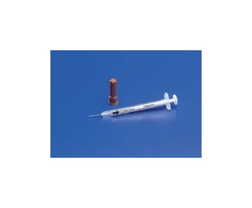 Cardinal Health - 1180127012 - Monoject SoftPack Tuberculin Syringe with Detachable Needle 27G x 1/2", 1 mL (100 count)