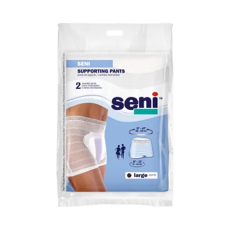 TZMO - Seni - S-LA02-SP1 - Seni Knit Pant Unisex Polyester / Elastane Large Pull On Reusable