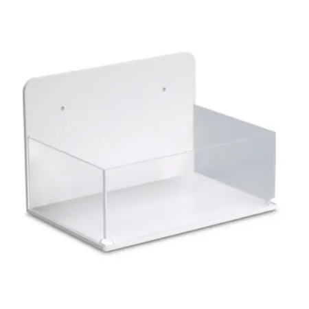 Global Industrial - TrippNT - B1915996 - Storage Box Trippnt 6 X 6 X 9 Inch Clear / White Acrylic / Pvc