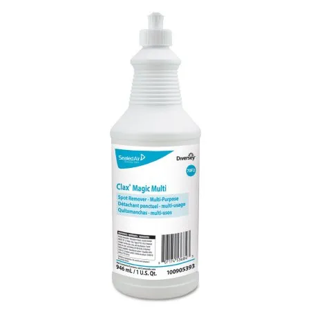 Diversey - Clax Magic Multi - 100905393 - Laundry Stain Remover Clax Magic Multi 32 oz. Squeeze Bottle Liquid Surfactant Scent