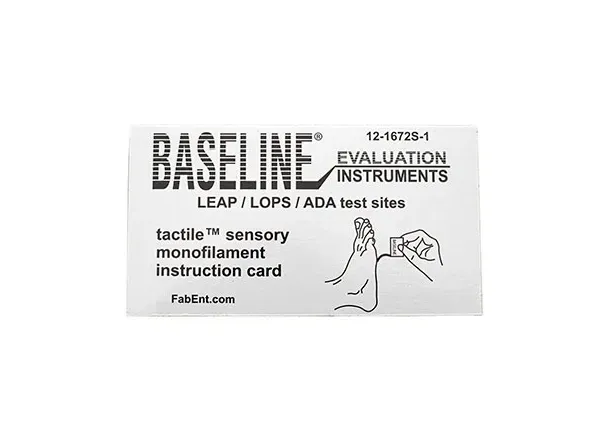 Fabrication Enterprises - 12-1672S-25 - Baseline Tactile Monofilament - Ada/leap/lops - Disposable W/sleeve