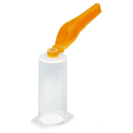 Myco Medical Supplies - Reli - SBCTH-ORANGE - Safety Blood Collection Tube Holder Reli For Use With Conventional Mulitple Sample Blood Collection Needles Up To 1-1/2 Inch Length