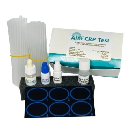 Fisher Scientific - AIM - 23-111-304 - Inflammatory Test Kit Aim C-reactive Protein (crp) 100 Tests Clia Non-waived