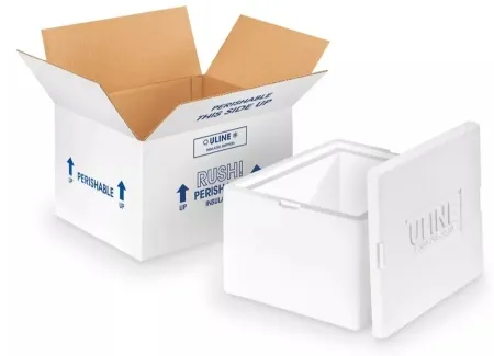 Uline - S-15181 - Insulated Shipping Kit 7 X 10 X 12 Inside, 10 X 13 X 15 Inch Outside Dimensions