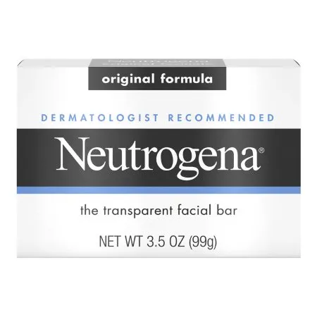 J & J Sales - Neutrogena - 7050101010 - Facial Cleanser Neutrogena Bar 3.5 Oz. Box Original Scent