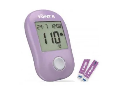 Germaine Laboratories - VQPet - VGM30-431 - Blood Glucose Meter Kit Vqpet 5 Seconds No Coding Required