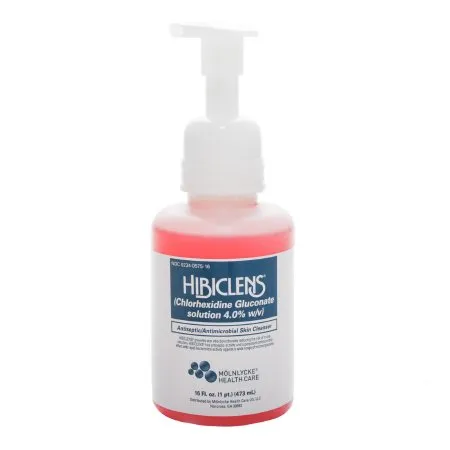 Molnlycke health care - from: 57516 to: 57591 molnlycke hibiclens antiseptic / antimicrobial skin cleanser hibiclens 16 oz. pump bottle 4% strength chg ( gluconate) nonsterile