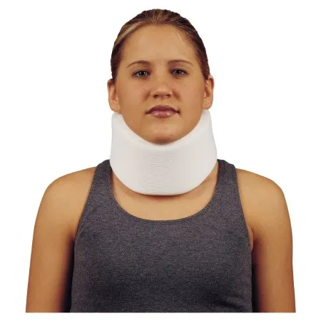 DeRoyal - Comfo-Eze - 1004-01 - Cervical Collar Comfo-eze Medium Density Pediatric Small One-piece 2-1/2 Inch Height 14 Inch Length