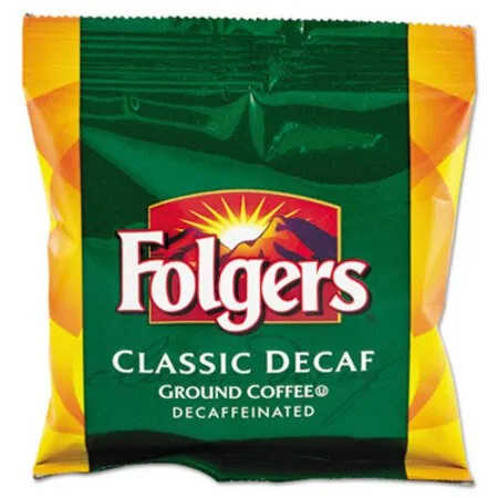 Folgers - FOL-06433 - Ground Coffee, Fraction Pack, Classic Roast Decaf, 1.5oz, 42/carton