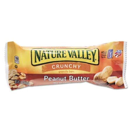 Nature Valley - AVT-SN3355 - Granola Bars, Peanut Butter Cereal, 1.5 Oz Bar, 18/box