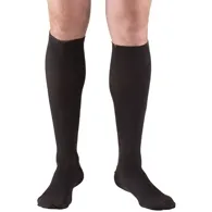 Truform - 1943BL-XL - Mens Knee High Dress Sock-15-20 Gradient-XL