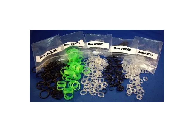 Sheathing Technologies - 20070 - Elastic O-Ring 5/16 Inch  Clear  100 per Bag For Temperature Prove Covers