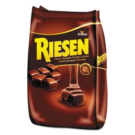Riesen - RSN-398052 - Chocolate Caramel Candies, 30 Oz Bag