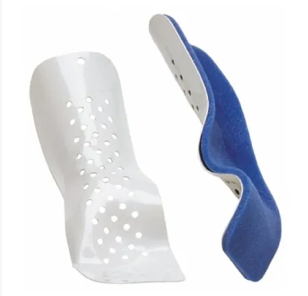 DJO - ProCare Metacarpal - 79-72207 - Wrist Splint ProCare Metacarpal Padded Aluminum / Foam Left Hand Blue / White Large