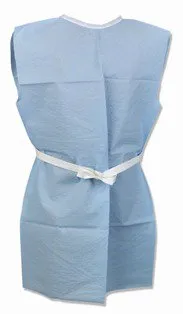 TIDI Products - 918156 - Tidi Patient Gown, 2 Ply, Scrim, Blue 36x44" Cs25