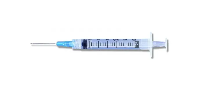 BD - 309570 - Luer-Lok Syringe with Detachable PrecisionGlide Needle 25G