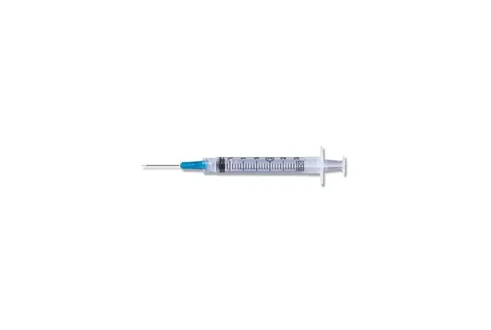 BD Becton Dickinson - 309575 - Syringe/ Needle Combination, 3mL, Luer-Lok&#153; Tip, 21G x 1", 100/bx, 8 bx/cs (Continental US Only)