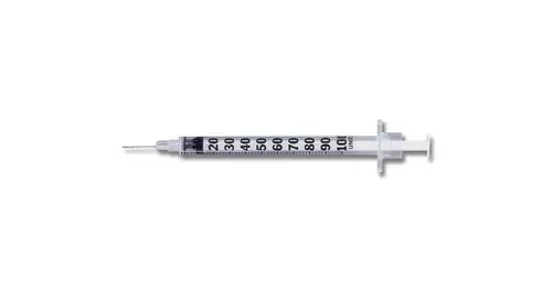 BD - 309623 - Tuberculin Syringe with Detachable PrecisionGlide Needle 27G