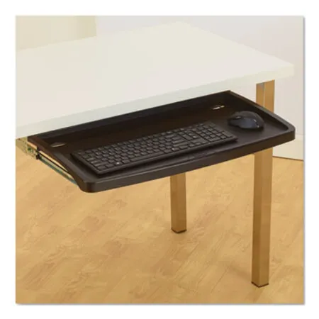 Kensington - KMW-60004 - Comfort Keyboard Drawer With Smartfit System, 26w X 13.25d, Black