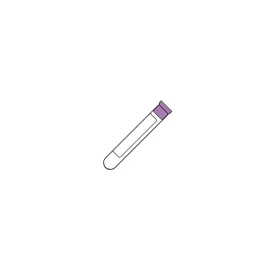 BD Becton Dickinson - BD Vacutainer - 367844 - BD Vacutainer Venous Blood Collection Tube K2 EDTA Additive 4 mL Conventional Closure Plastic Tube