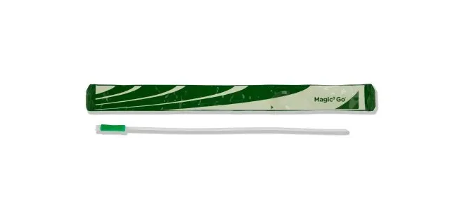 Bard - Magic3 Go - 53814G - Urethral Catheter Magic3 Go Straight Tip Hydrophilic Coated Silicone 14 Fr. 16 Inch