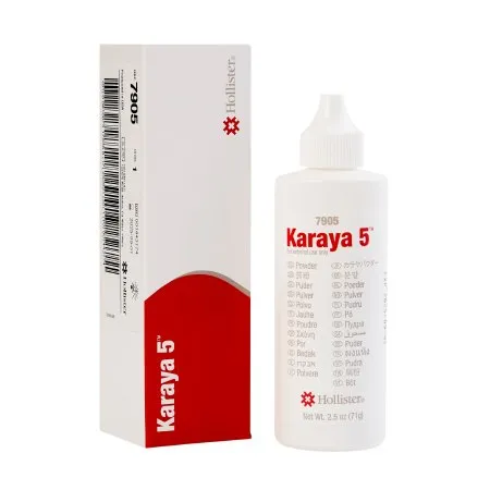Hollister - Karaya - From: 7905 To: 7906 -  Ostomy Barrier Powder  2 1/2 oz. Puff Bottle