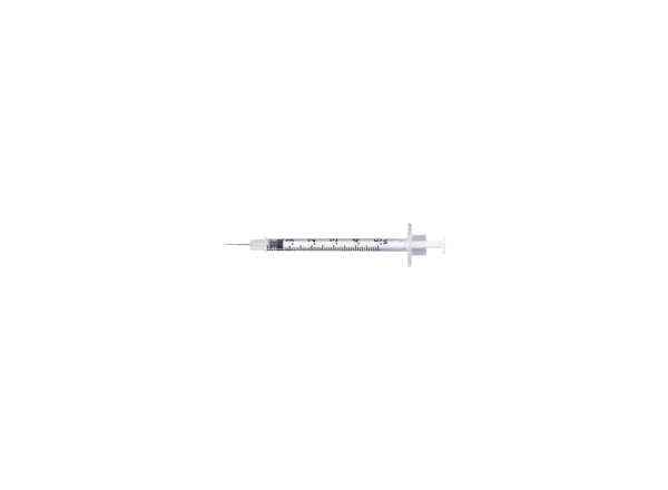BD Becton Dickinson - From: 305620 To: 309625  1/2cc 27g 1/2 tuberculin syringe, perm needle, 100