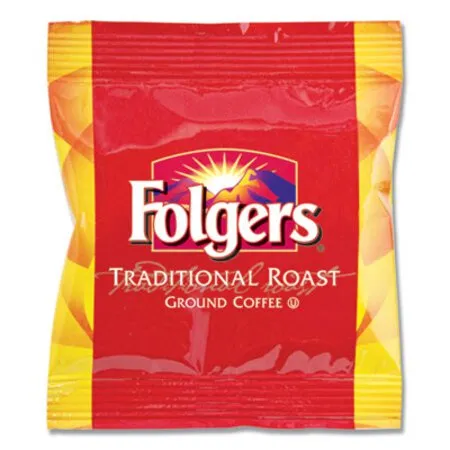 Folgers - FOL-63006 - Ground Coffee Fraction Packs, Traditional Roast, 2oz, 42/carton
