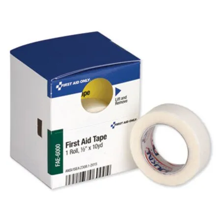 First Aid Only - FAO-FAE6000 - First Aid Tape, Acrylic, 0.5 X 10 Yds, White