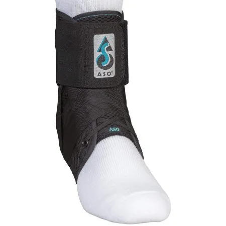 Medical Specialties Distributors - From: 223612 To: 223614 - Medical Specialties ASO Speed Lacer Ankle Brace ASO Speed Lacer Medium Lace Up / Hook and Loop Strap Closure Foot