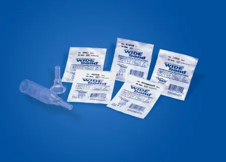 Bard Rochester - Wide Band - 36301 - Bard  Male External Catheter  Self adhesive Band Silicone Small