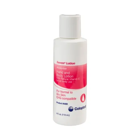 Coloplast - Sween Lotion - 406 - Hand and Body Moisturizer Sween Lotion 4 oz. Bottle Scented Lotion CHG Compatible