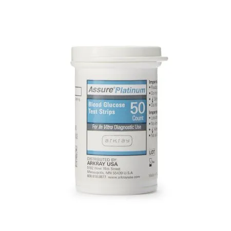 Arkray - Assure Platinum - 500050 - USA  Blood Glucose Test Strips  50 Strips per Pack