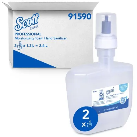Kimberly Clark - Scott Pro - 91590 - Hand Sanitizer Scott Pro 1 200 mL Ethyl Alcohol Foaming Dispenser Refill Bottle