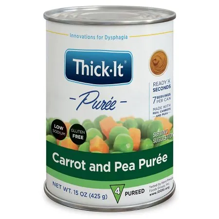 Kent Precision Foods - Thick-It - H303-F8800 - Thickened Food Thick-It 15 oz. Can Carrot and Pea Flavor Puree IDDSI Level 4 Extremely Thick/Pureed